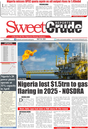 Cover of SweetCrude (Wednesday)