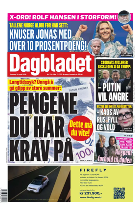 Cover of Dagbladet