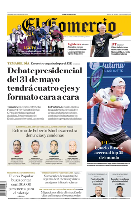 Cover of Diario El Comercio