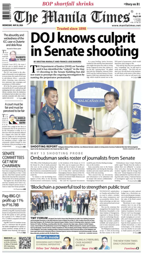 Cover of The Manila Times