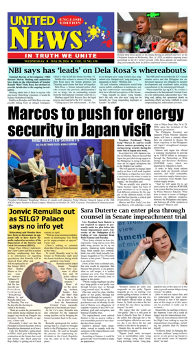 Cover of United News - English Edition