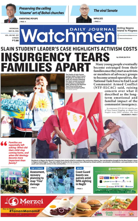 Cover of Watchmen Daily Journal