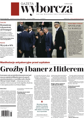 Cover of Gazeta Wyborcza