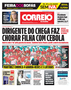 Cover of Correio da Manha