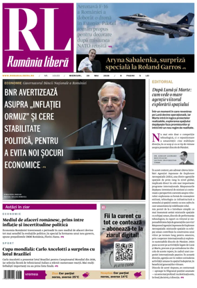 Cover of Romania Libera