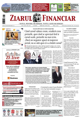 Cover of Ziarul Financiar