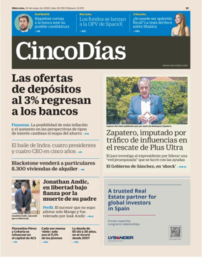 Cover of Cinco Dias