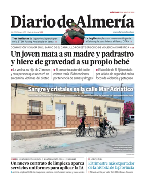 Cover of Diario de Almeria