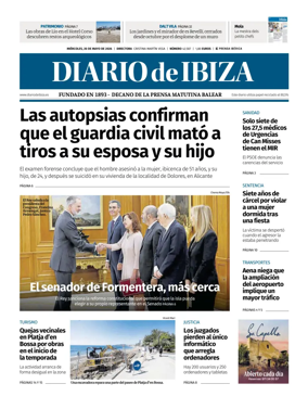 Cover of Diario de Ibiza