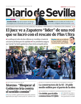Cover of Diario de Sevilla