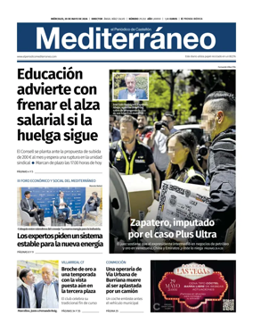 Cover of El Periodico Mediterraneo