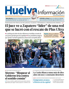 Cover of Huelva Informacion