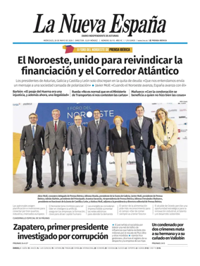 Cover of La Nueva Espana (Oviedo)
