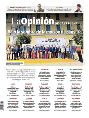Cover of La Opinion de Murcia (Cartagena)