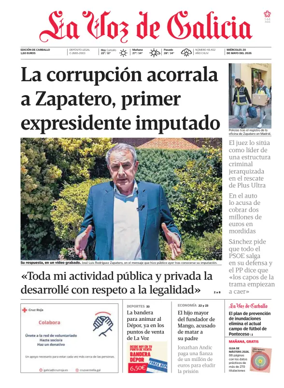 Cover of La Voz de Galicia (Carballo)