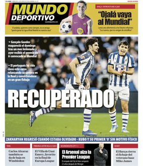 Cover of Mundo Deportivo (Gipuzkoa)