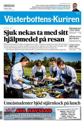 Cover of Vasterbottens-Kuriren