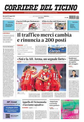 Cover of Corriere del Ticino
