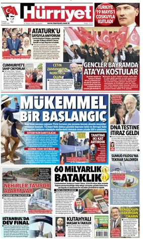 Cover of Hurriyet
