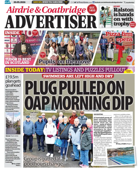 Cover of Airdrie & Coatbridge Advertiser