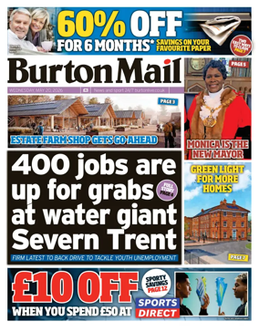 Cover of Burton Mail