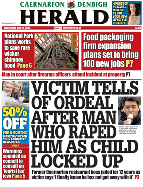 Cover of Caernarfon Herald