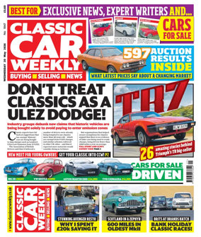 Cover of Classic Car Weekly (UK)