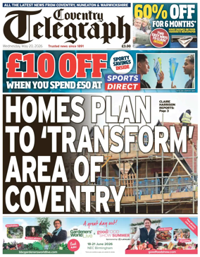 Cover of Coventry Telegraph