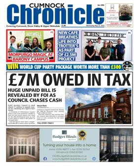 Cover of Cumnock Chronicle
