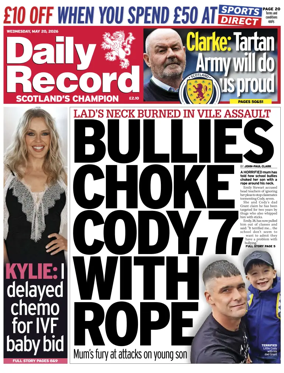 Cover of Daily Record