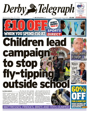 Cover of Derby Telegraph