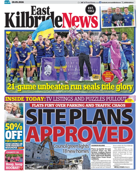 Cover of East Kilbride News