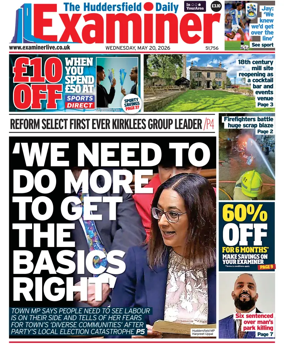 Cover of Huddersfield Daily Examiner