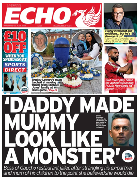 Cover of Liverpool Echo
