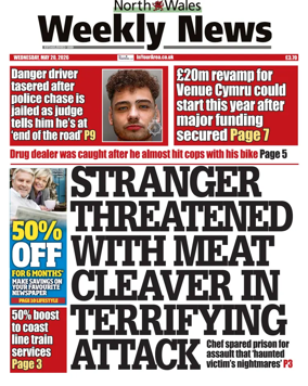 Cover of North Wales Weekly News