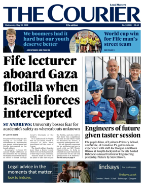 Cover of The Courier & Advertiser (Fife Edition)