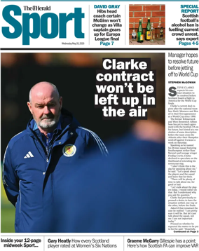 Cover of Herald Sport