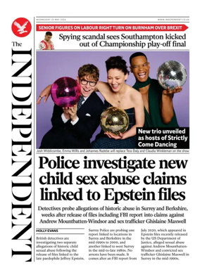 Cover of The Independent