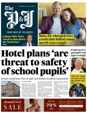 Cover of The Press and Journal (Aberdeen and Aberdeenshire)