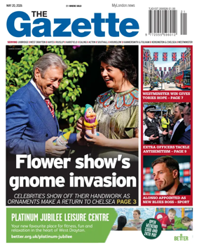 Cover of Uxbridge Gazette