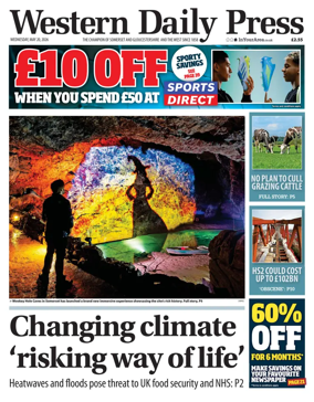 Cover of Western Daily Press