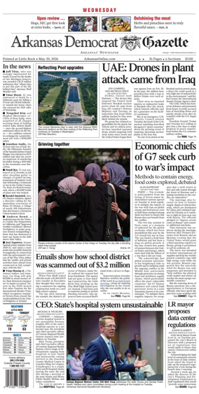 Cover of Arkansas Democrat-Gazette