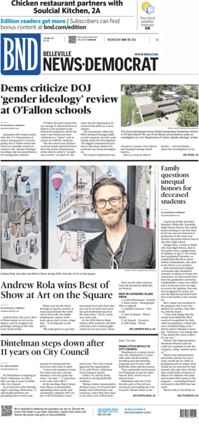 Cover of Belleville News-Democrat