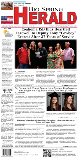 Cover of Big Spring Herald