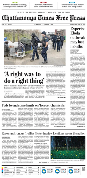 Cover of Chattanooga Times Free Press