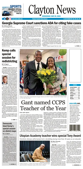 Cover of Clayton News
