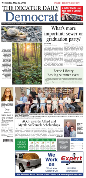 Cover of The Decatur Daily Democrat