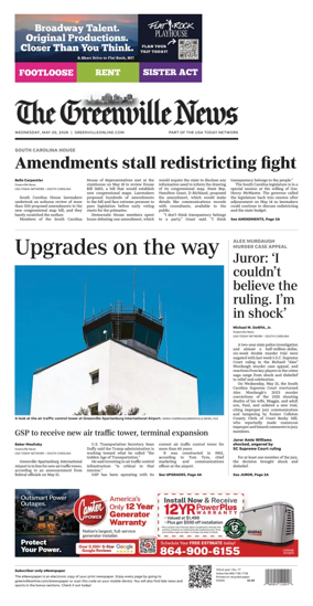 Cover of The Greenville News