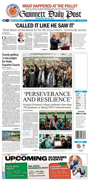 Cover of Gwinnett Daily Post