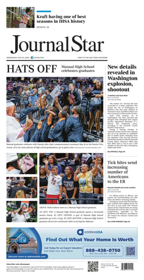 Cover of Journal Star (Peoria)